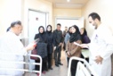 بازدید از جانبازان بیمارستان خاتم الانبیاء (ص)