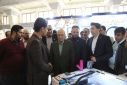 بازدید وزیر علوم، تحقیقات، فناوری از غرفه دانشگاه جامع علمی کاربردی در نمایشگاه هفته پژوهش