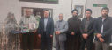 دیدار مسئولان دانشگاه جامع علمی کاربردی با خانواده شهید مدافع حرم علی اصغر شیردل