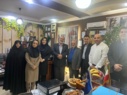 بازدید مسئولان دانشگاه جامع علمی کاربردی استان تهران شرق از مرکز آموزش علمی کاربردی فرهنگ و هنر واحد ۴۸ تهران