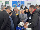 بازدید سرپرست دانشگاه جامع علمی کاربردی از دستاوردهای دانشگاه در بیست و پنجمین نمایشگاه هفته پژوهش و فناوری