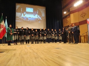 تجلیل از دانشجویان برتر مرکز آموزش علمی کاربردی صنایع دستی و گردشگری